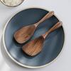 Rice Spoon Black Walnut Wood Spoon Rice Scooper Paddle Kitchen Cooking Spoon Spatula Potato Serving Scoop Quality Wooden Utensil