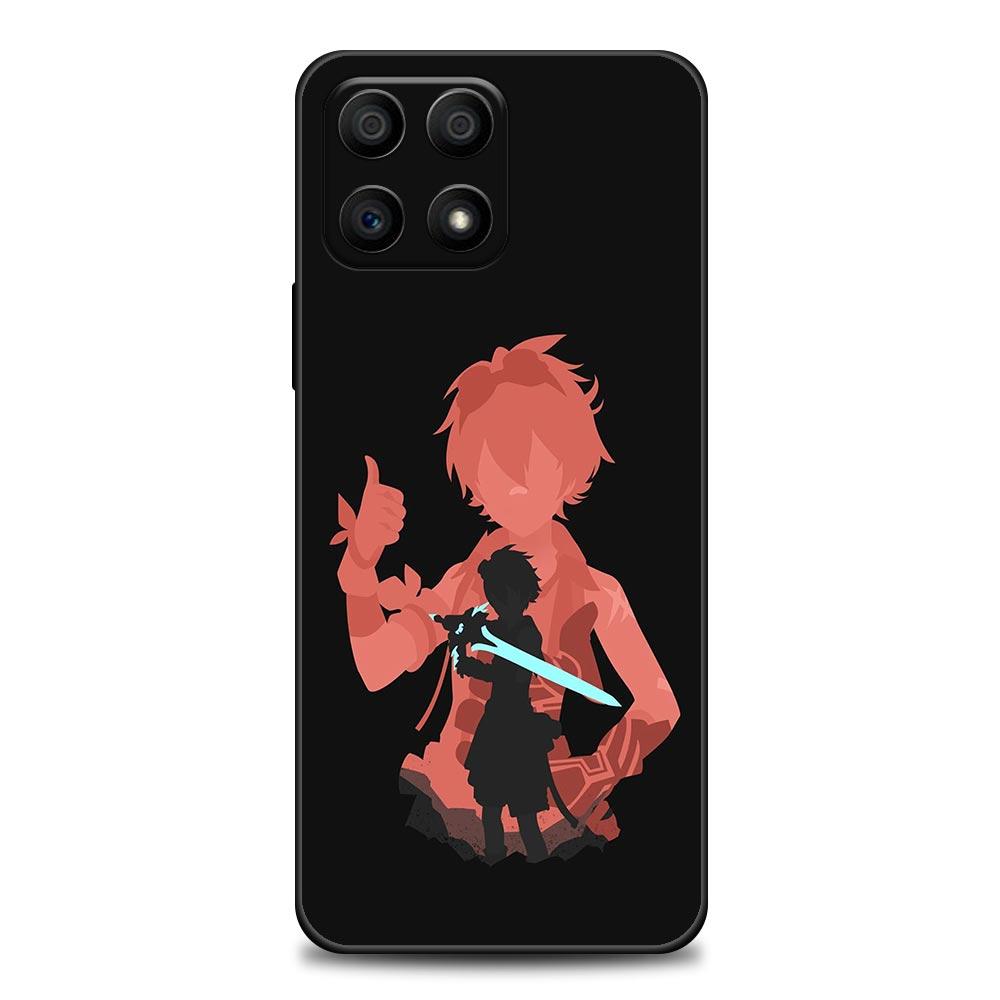 Чехол для телефона Genshin Impact с аниме играми для Honor 50 30 10 Lite 30i 20 20e 9A 9C 9X Pro 8X Nava 8i 9 Y60, мягкие силиконовые чехлы