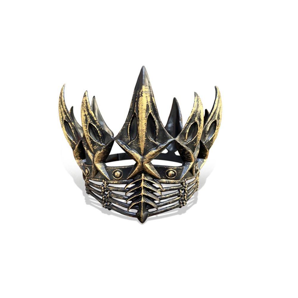Bar Mitzvah Crown Witch Crowns Hair Hoop Round Tiaras Retro Foam Crow Crown Wedding