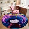 Coraline Print Round Rug, Washable Floor Carpet, For Entryway Dorm Laundry Room Office Study, Home Decor Birthday Christmas Gift