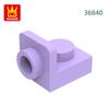 Нетоксичный 353 шт./Лот 1x1 Боковая пластина с выступами 2 отверстия на противоположной стороне Блок Цвета Moc Аксессуары Совместимые с 36384 Кирпичные игрушки