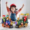 Kids Electric Steam Train Toy with LED Light Music Spray Classical Train Toy Battery Powered Locomotive Toy Toddlers Boys Girls Gift