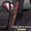 Car Seatbelt Shoulder Cover Seat Belt Guard Pad Protection For Alfa Romeo S Giulietta GT 159 147 156 Mito Brera Giulia F1 Stelvio