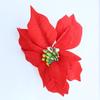 Christmas Atmosphere Arrangement, Wall Decoration, Simulated Christmas Rattan Flannel, Poinsettia Artificial Rattan