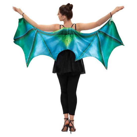 Крылья-накидка Дракона на Хэллоуин для взрослых женщин, костюм для переодевания на вечеринку Хэллоуина для косплей-мероприятий, сценического выступления