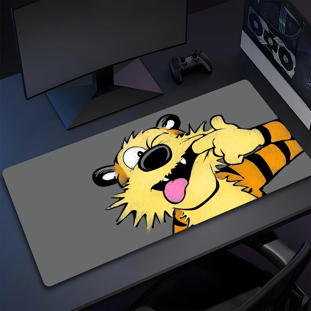 Comic C-Calvin And H-Hobbes Mouse Pad High Quality Natural Rubber Mouse Pad The Most Professional Washable Laptop Mouse Pad