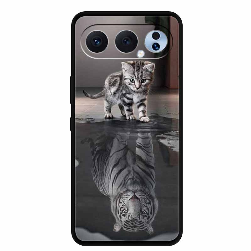 Case For Honor 500 Pro 5G Animals Lion Soft Black Silicone TPU Phone Case For Honor 500 Pro Shell 6.55" Protection Bumper Fundas