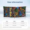 Adventure Journey Theme Beach Towel Personalized Custom Name & Text Soft Quick Dry Beach Towel for Swimming Travel