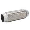 Car Woven Exhaust Flexible Pipe Bellows 2x8.0in Stainless Steel Particle Filter Repair Replacement