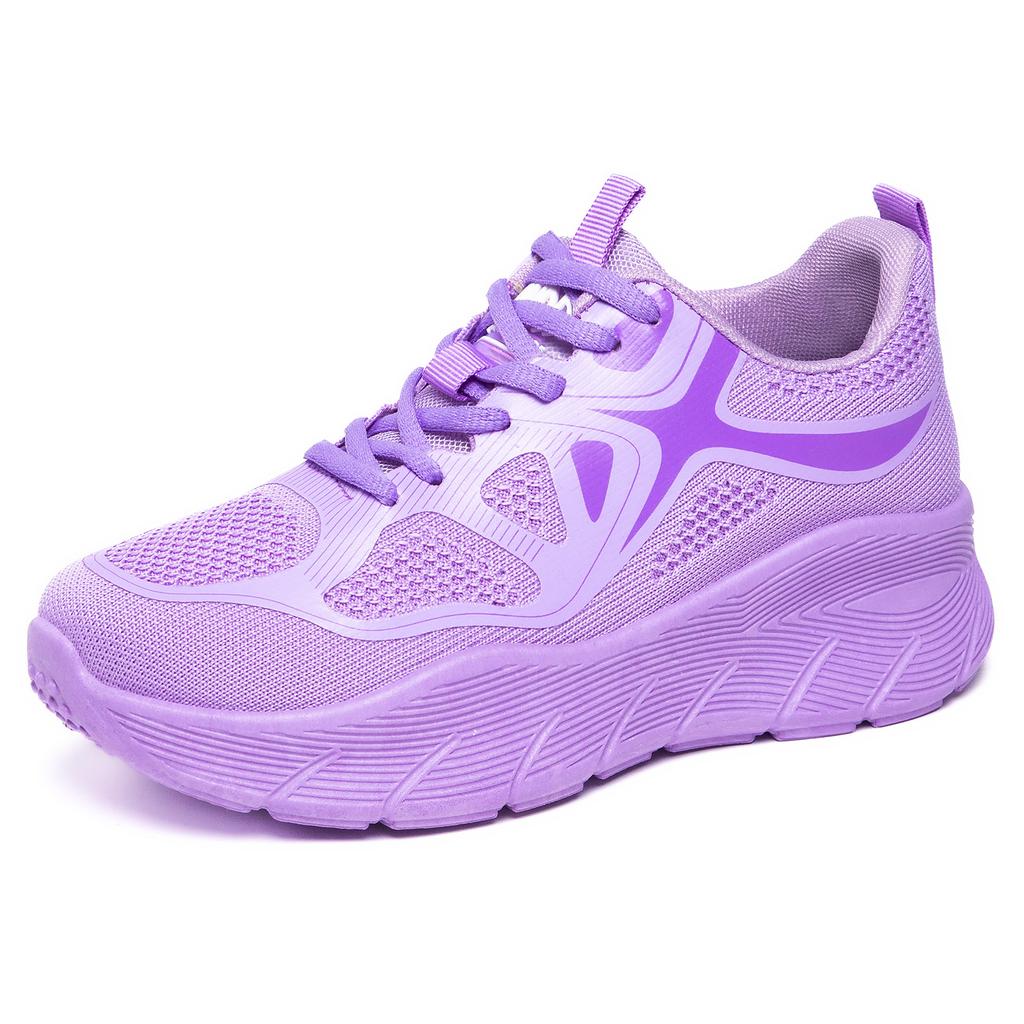 Women Casual Sports Shoes Breathable Lightweight Sneakers Anti-slip Flats Outdoor Running Walking Shoes Female Vulcanized Shoes