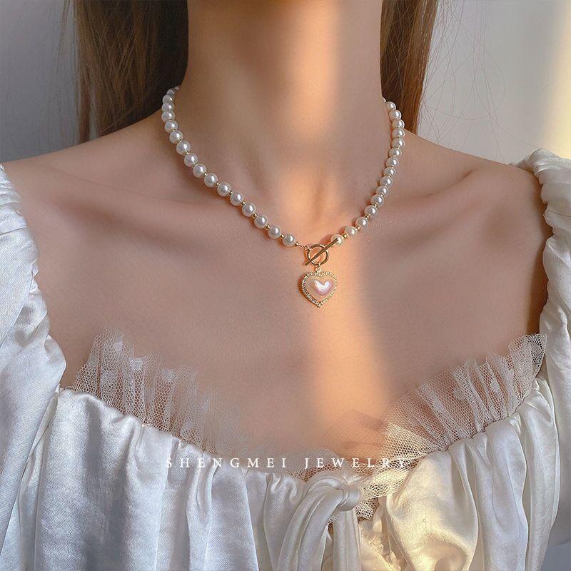 IF ME модные ожерелья с кристаллами любви, золотое ожерелье, женские ювелирные аксессуары