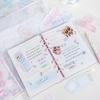 Snap Button Notepad Loose-Leaf Notebook Cute Cartoon Full Color Notebook  Planner