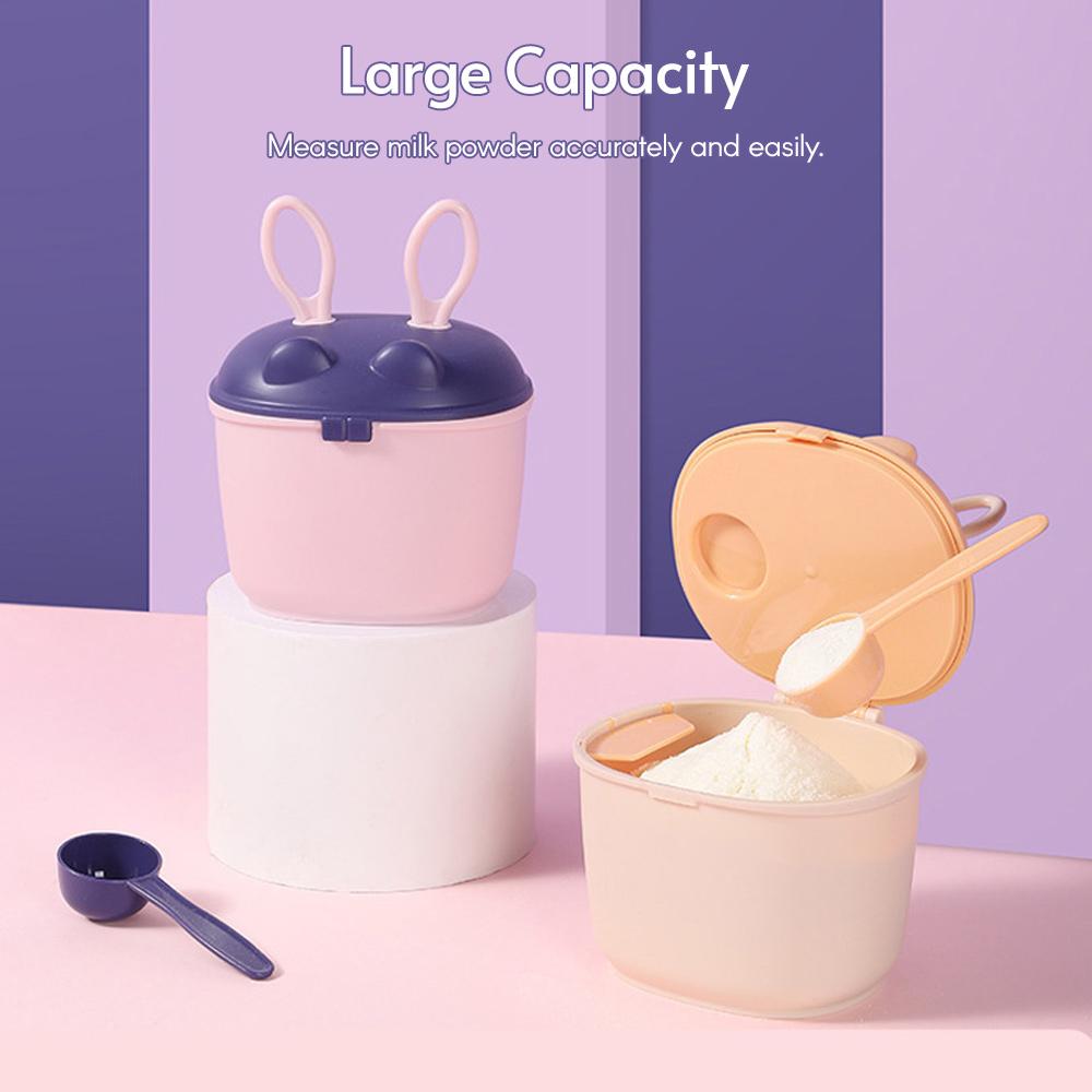 Диспенсер для детского питания, 150 мл, дорожный контейнер для детского сухого молока с совком, выравнивателем, ручками для переноски