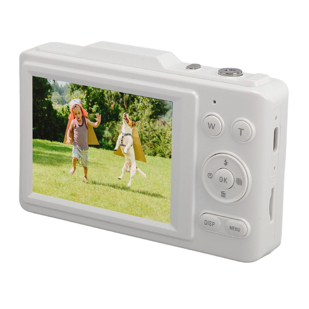Цифровая камера 4K 48MP, 2,8-дюймовый IPS-дисплей, 16-кратный цифровой зум, 1080P FHD, компактная камера для видеоблога