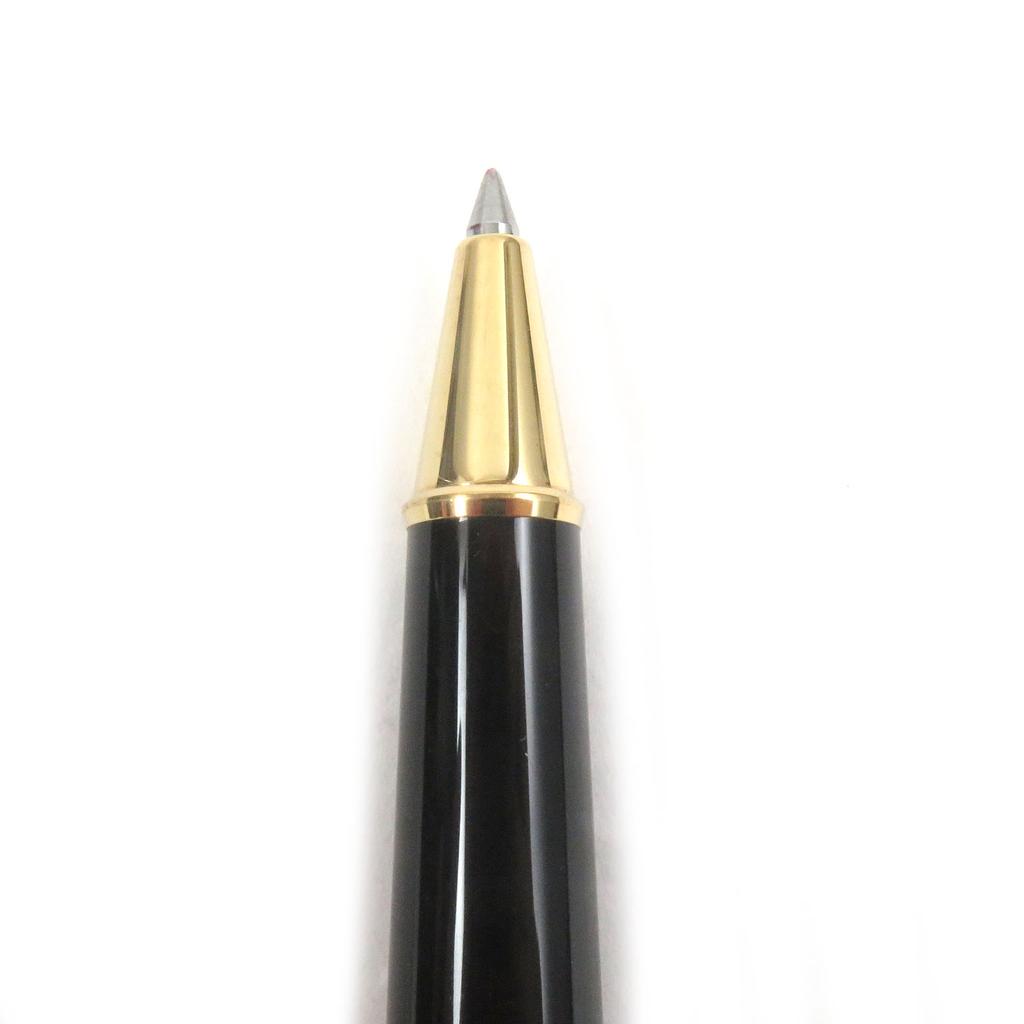 Отличная шариковая ручка MONTBLANC Meisterstck Classic Колпачкового типа Черный золото мужская Б/у