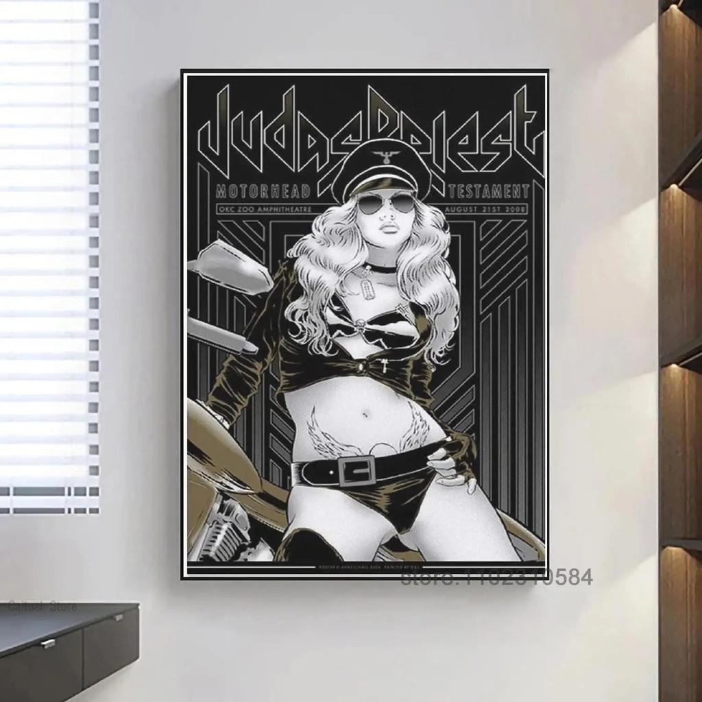Современный Judas Priest-плакат «Защитники веры», настенное искусство, холст, постеры, украшение, художественный постер, подарок, семейная картина для спальни