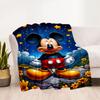 Mickey Mouse Starry Night Blanket Warmthful Decor Perfect for Sofa Office Chair Livingroom Four Seasons Universal Playful Design