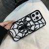2025 Cool 3D Spider Hollow Dissipate Heat Phone Case For iPhone16 15 14 13 12 11 Pro Max Plus Shockproof Soft Silicone Cover