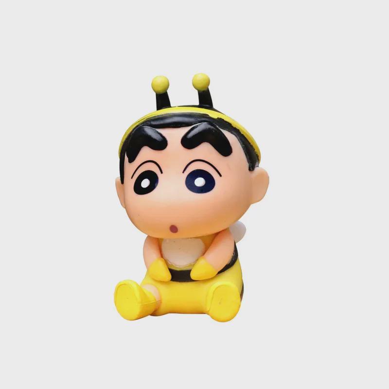 Trendy Japanese Cartoon Figurines: Cute Panda, Frog, Cat Dolls for Desktop Decoration