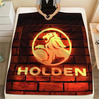 1 шт. Фланелевое одеяло с принтом Holden, Высокое качество, Для всех сезонов, Декор для дома, Тепло и уют, Идеально для рождественских подарков