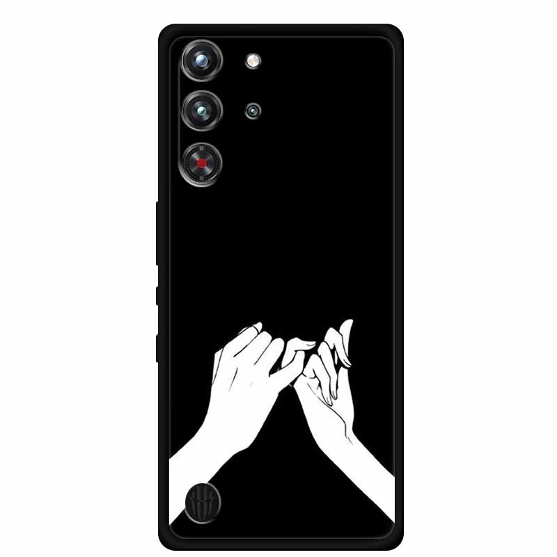 Чехол для ZTE nubia Red Magic 10 Pro Magic10 Pro Чехол-бампер Мягкий силиконовый задний чехол для телефона ZTE Nubia REDMAGIC 10 Pro Чехол-сумка