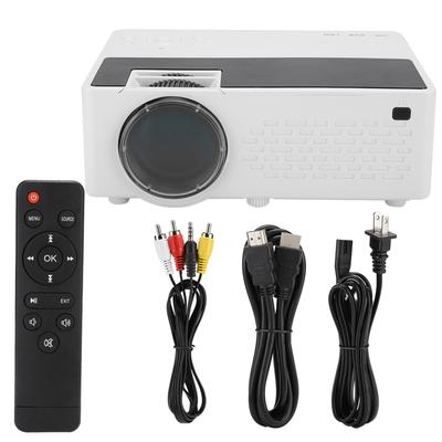 J12 Портативный USB HDMI VGA Вход 1080P Full HD WIFI Беспроводной проектор для зеркалирования экрана