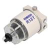 Marine SpinOn Fuel Filter Water Separator 30GPH Flow Rate with SelfVenting Drain R12T Replacement