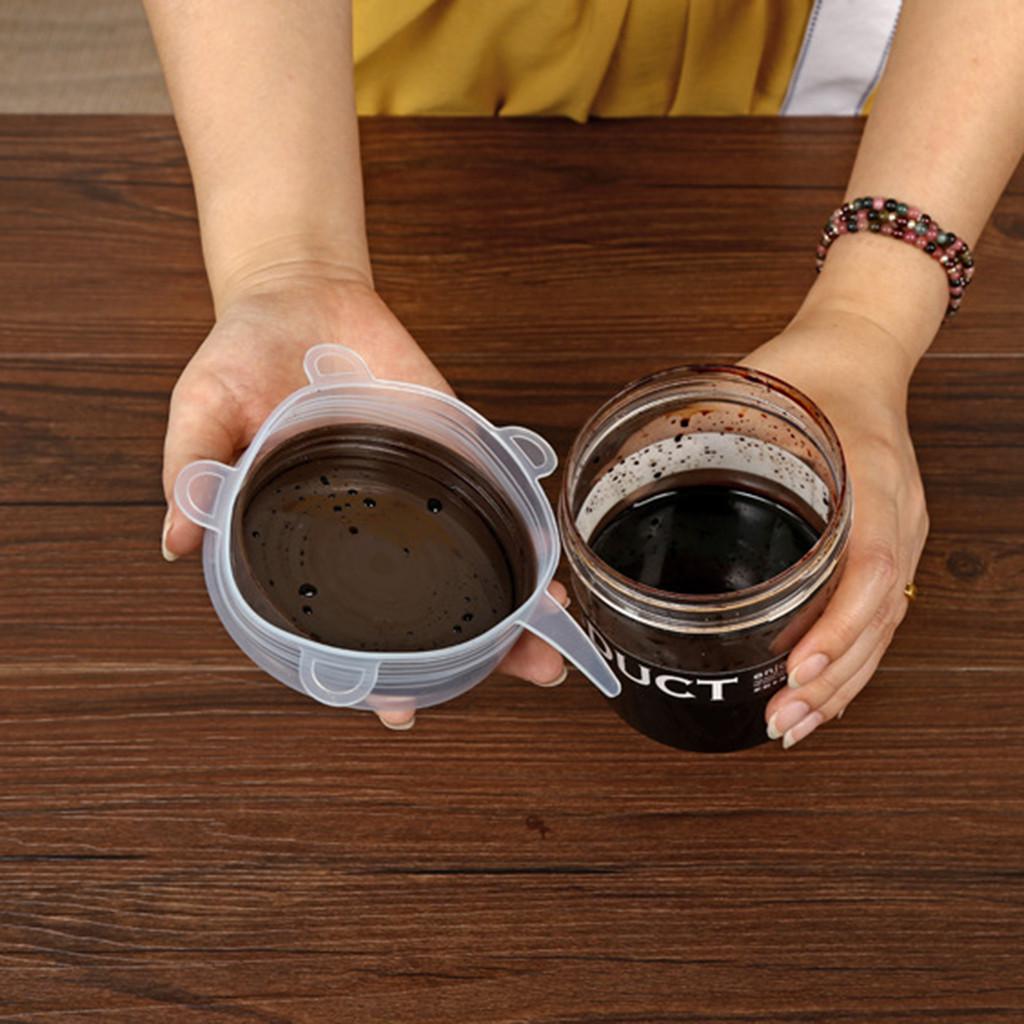 Пищевая силиконовая крышка для хранения срешей, растянутая пластиковая упаковка для фруктов, крышка чаши