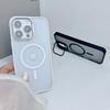 Новая модель, подходит для iPhone 16 Pro, невидимый металлический держатель для линз с матовым покрытием, приятным на ощупь, для магнитного чехла для телефона Apple 15