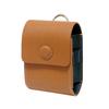 RYASHOP Golf Ball Case Golf Ball Pouch Brown Brown Golf Equipment Lightweight Holds 4 Balls Magnetic Tee Holder Ball Pouch