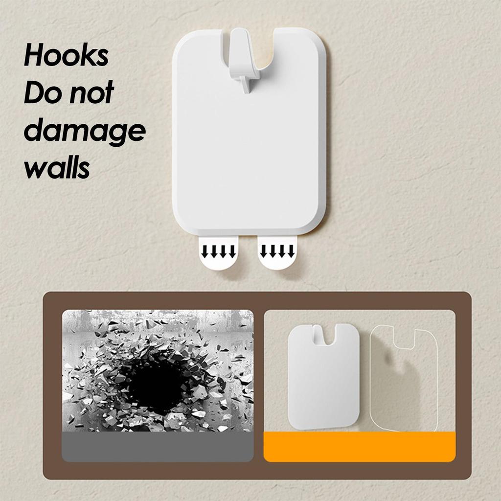 Picture Frame Hangers for Drywall Wall Painting Hooks 10 Pieces Adhesive Hardware Wall Mount for Room Decor Apartment