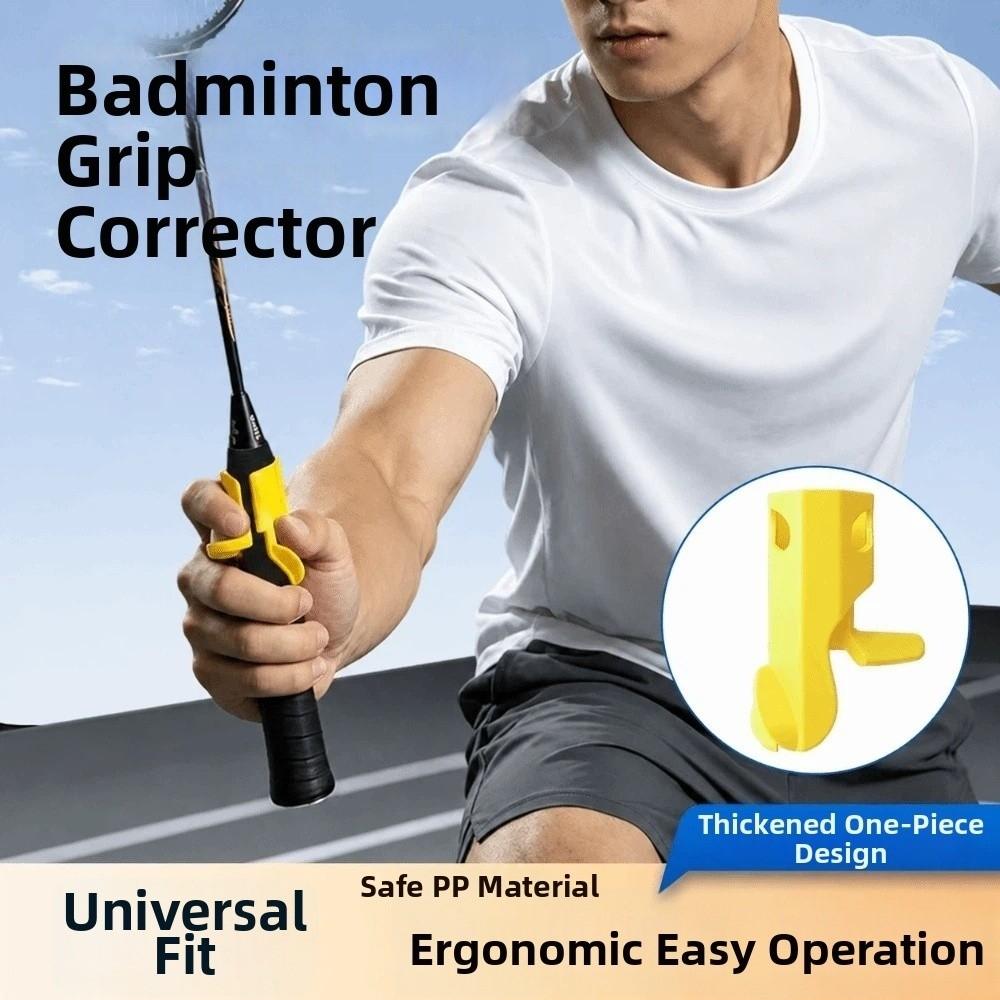 Handle Posture Correction Badminton Grip Aid Racket Grip Aligner For Badminton Beginners