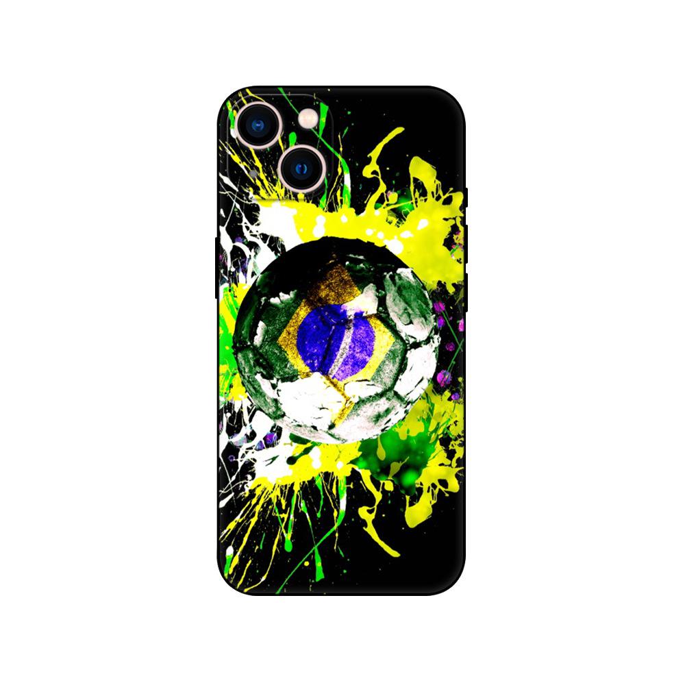 Чехол для мобильного телефона с футбольной тематикой для iPhone 11 Pro Max, 12, 13 Mini - Трансграничный бестселлер