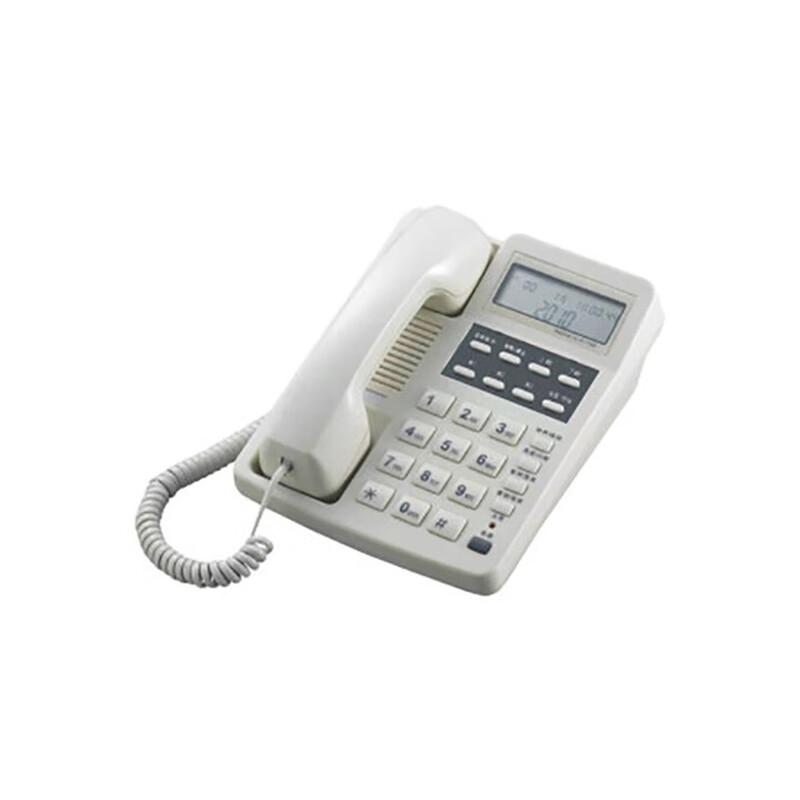 FUQIAO HCD28(3)P/TSD Corded Office Phone CN plug (adapter included)