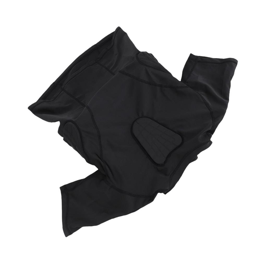 Подростковая компрессионная рубашка с мягкой защитой, с коротким рукавом, защитная рубашка, защита ребер и груди, футбольная рубашка, защита