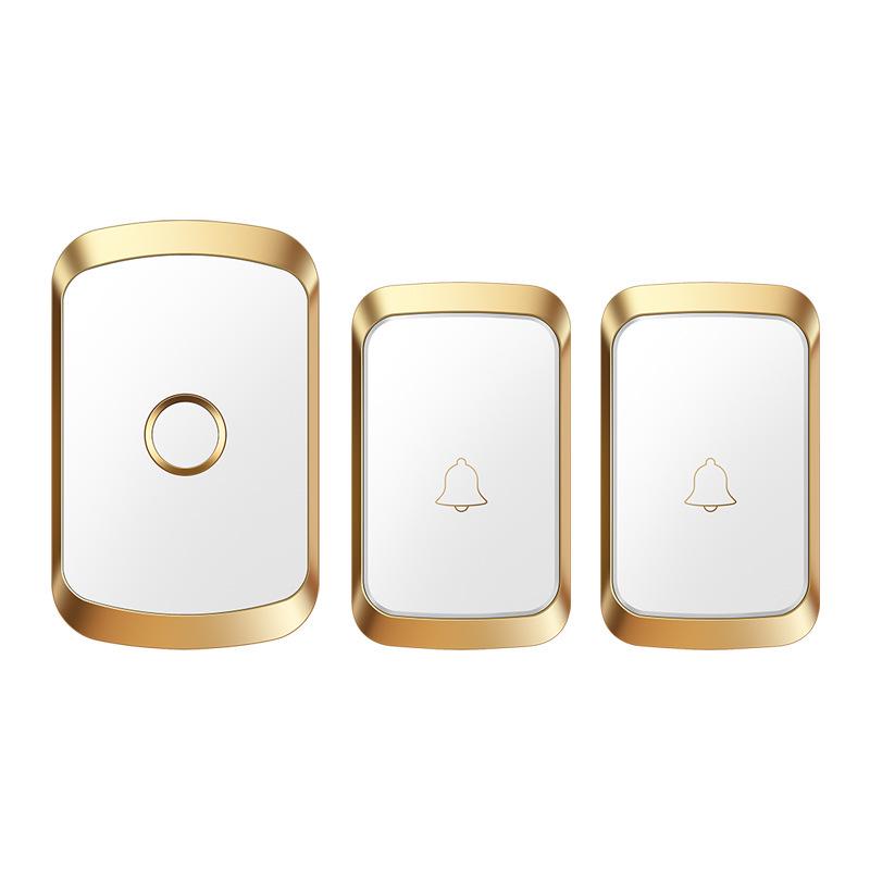 Ultra-Long Range Wireless Doorbell, Waterproof, One-to-Two Remote Control, Ding-Dong Chime for Home & Elderly