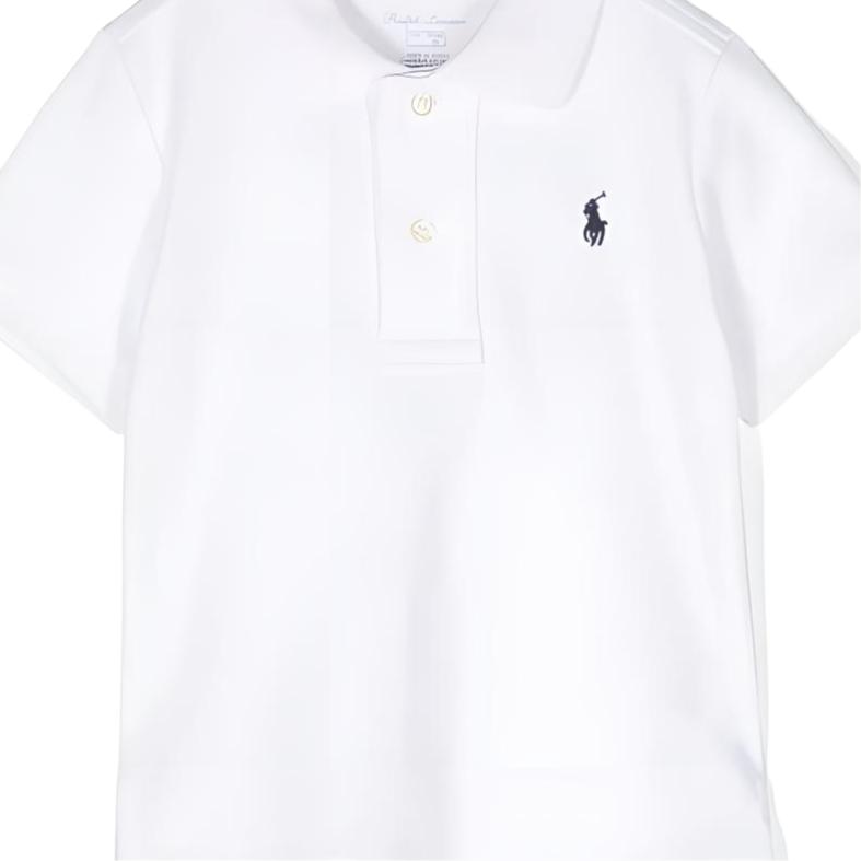 Ralph Lauren T Shirt White Infant And Toddler 320570127001