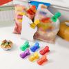 Kitchen Magnetic Clips Set for Fridge Heavy Duty Wide Bag Clip Memo