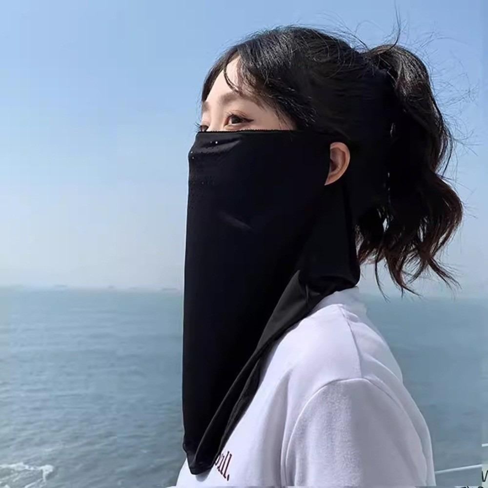 UV Protection Face Cover Lightweight Face Scarf High Quality Neck Wrap Cover Summer