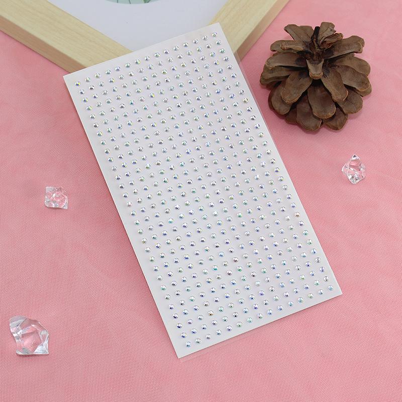 Алмазная кристаллическая татуировка-наклейка, блестящая подводка для глаз, макияж для бровей, лицо, глаза, алмазные татуировки, рок-горный хрусталь, 3D наклейки-подводка для глаз