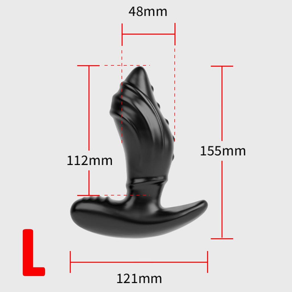 Большая анальная пробка, Большой реалистичный силиконовый дилдо для мужчин и женщин, Фантазийная анальная игрушка для мужчин и женщин, Фантазийная анальная игрушка для анальной тренировки