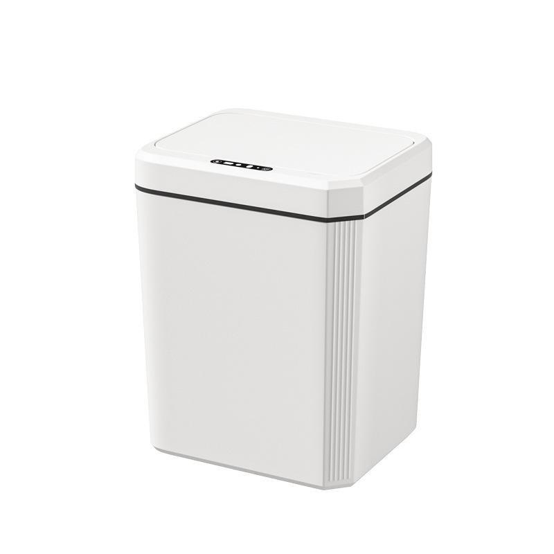 Умное Автоматическое Индукционное Мусорное Ведро - Бесконтактное, Запахонепроницаемое, Роскошное Ведро для Хранения для Ванной Комнаты