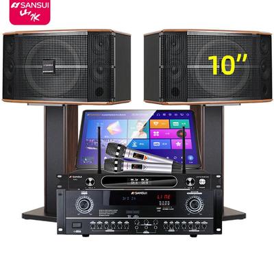 SANSUI FK101 Универсальная 10-дюймовая аудиосистема для KTV-караоке, штекер CN (адаптер в комплекте)