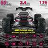 Новый высокоскоростной гоночный внедорожник 4WD RC Car 50 км/ч или 80 км/ч Супер бесщеточный высокоскоростной радио 4x4 Off Road Super Fast Drift Racing RC Truck Vehicle