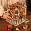 Tsukurundesu® DIY Miniature House Dollhouse DG Series with Japanese Instructions (Art Book Store)