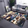 Genshin игра ковер с мультяшным принтом ковер для гостиной спальни нескользящий коврик для детской игровой комнаты ковер реквизит для фотосъемки