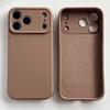 Противоударный Мягкий Простой Однотонный Чехол для Телефона Для iPhone 17 16 15 Pro Max 17 Air 16 PLus Устойчивая Защита Объектива TPU Чехол