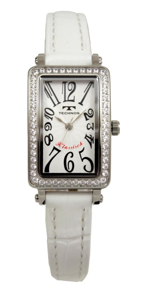 Женские часы Technos Pave T9935SW Белые