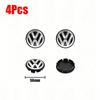 Valve Stems Caps 4pcs 56/65mm Volkswagen Car Wheel Center Cover Hub Cap For VW Golf Tiguan T-Roc Polo Passat ID.4 T-Cross ID.3 T