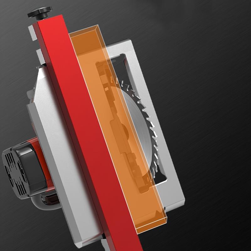 1pc Precision Aluminum Alloy Circular Saw Guide Rail - Adjustable Cutting Machine Base for Woodworking, Ideal for Precision Cutting and Milling Tasks